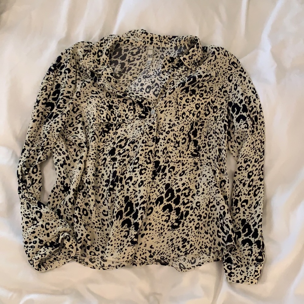 Zara Button Up Blouse